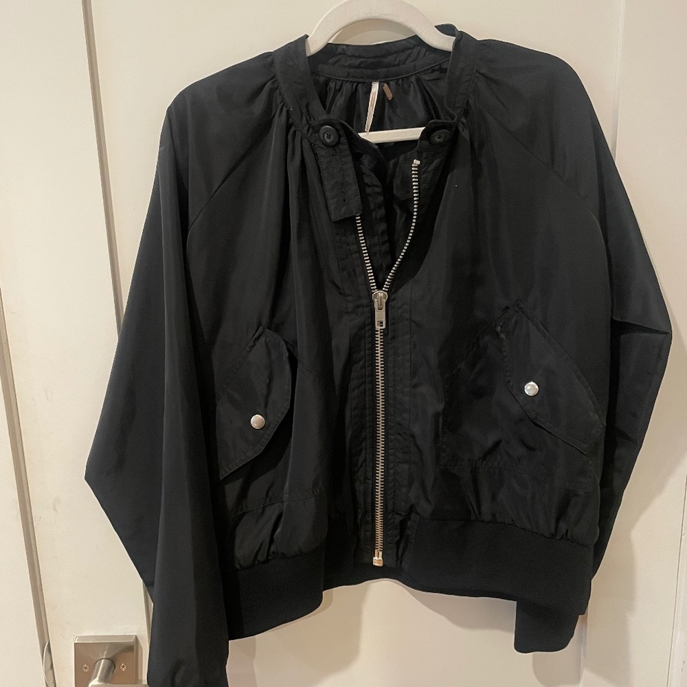 FREE PEOPLE bomber jacket SZ Med
